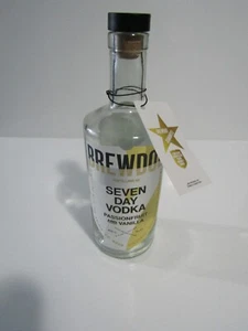 BREWDOG SEVEN DAY VODKA PASSIONFRUIT/VANILLA EMPTY BOTTLE 70cl UPCYCLE - Picture 1 of 1