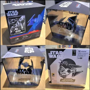 SDCC 1 of 500 Star Wars Micro Galaxy Squadron TIE Interceptor LE003 Jazwares Toy - Bild 1 von 5
