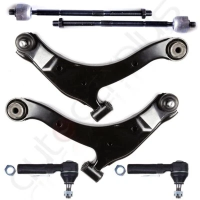 Fits 2001-2005 Dodge Neon Suspension 6Pcs Kit Control Arm & Ball Joint  Tie Rods - Image 1 of 4