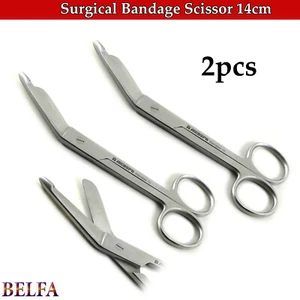 Medical Hospital Nursing Operating Scissor Lister Bandage Dental Instruments Lab - Picture 1 of 4