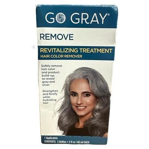 Go Gray REMOVE Revitalizing Treatment Hair Color Remover 1 Application - Picture 1 of 2