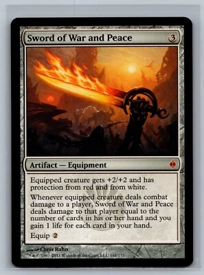 Magic The Gathering New Phyrexia Sword of War and Peace #161/175 MTG TCG CCG - Image 1 of 2