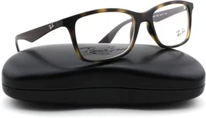 Gafas Ray-Ban RX7047 rectangulares unisex (marco Habana mate 5573, 54) - Imagen 1 de 8
