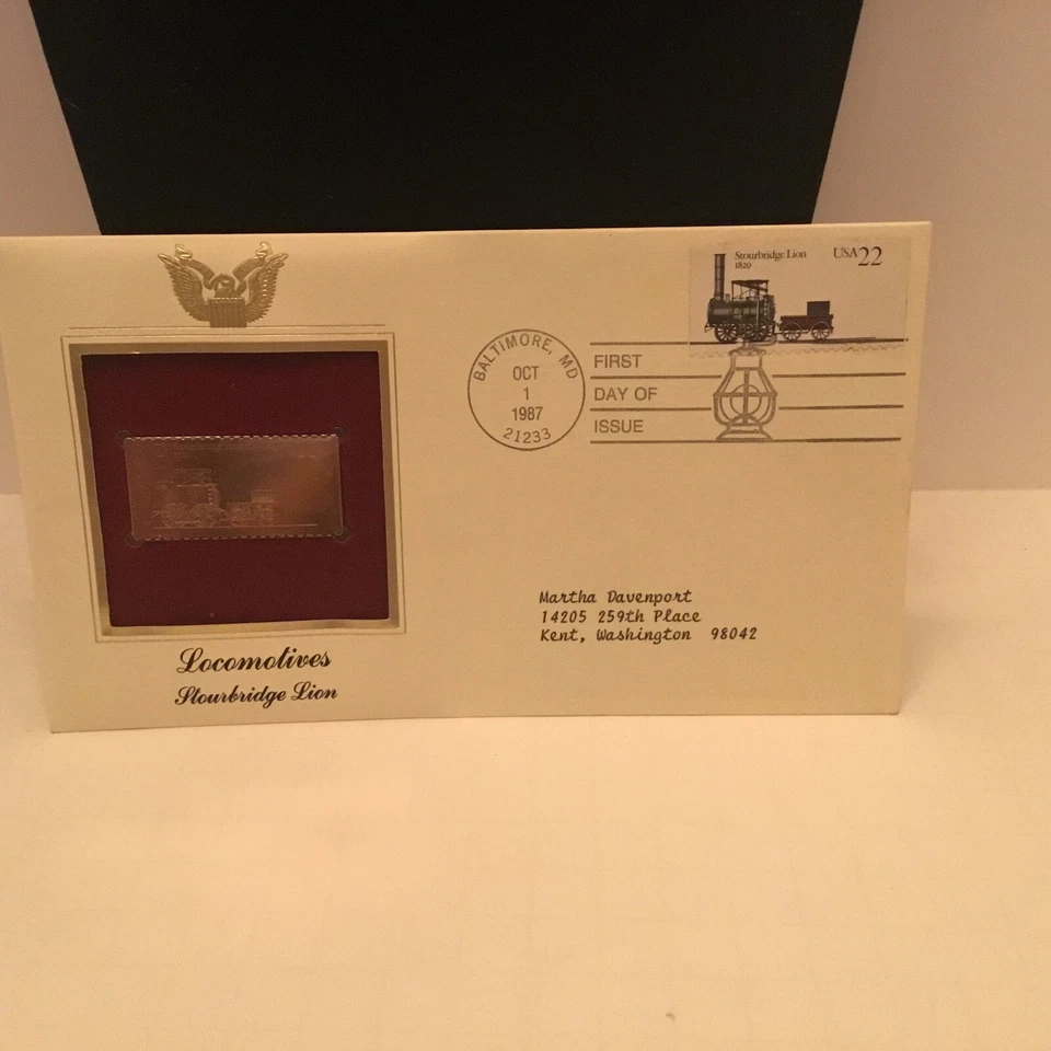 Gold Stamp Replica Vintage 1987 Locomotives: Stourbridge Lion - Image 1 of 1