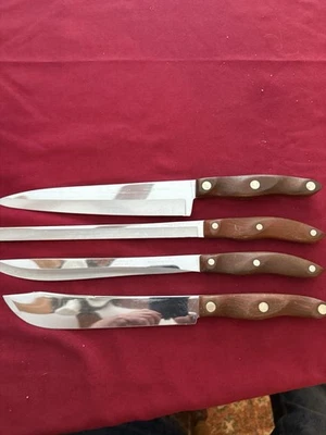 Juego de 4 cuchillos Cutco vintage.  22-23-24-25 Foto 1 de 4