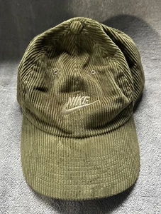 Nike Heritage 86 Hat Rough Green Adjustable Corduroy  - Picture 1 of 4