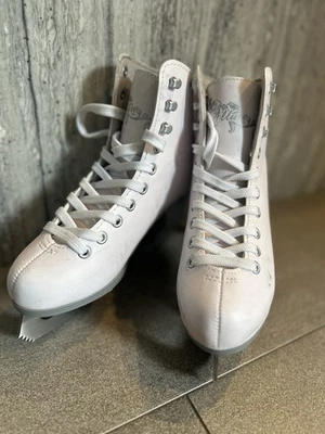 Patín Figura Rollerblade Bladerunner Ice AllureGirls Blanco Patines Hielo Talla EE. UU. 3 Foto 1 de 4
