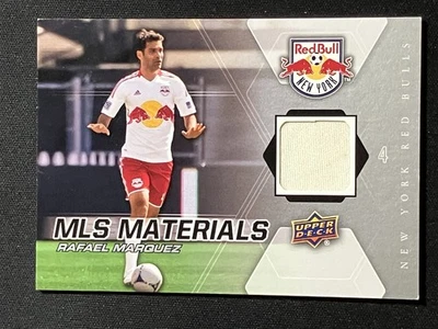 2012 Upper Deck Rafael Marquez Game Used MLS Materials Patch Mexico New York - Image 1 of 2
