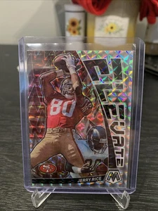 2023 Panini Mosaic - Elevate Jerry Rice #E-JR Mosaic Prizm - Picture 1 of 2
