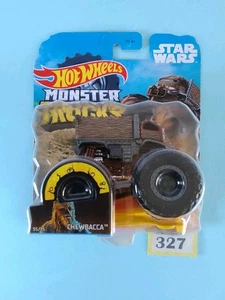 Hot Wheels Chewbacca Monster Truck - Star Wars scala 1:64 pressofuso Mattel 2020 - Foto 1 di 9