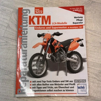 KTM LC4-Modelle 1987 Enduros und Supermotos Wartung Pflege Reparatur Band 5272 - Bild 1 von 4