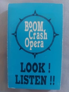 Boom Crash Opera Look! Listen! Card Sample Promo Cassette Tape WEA Australia - Picture 1 of 6