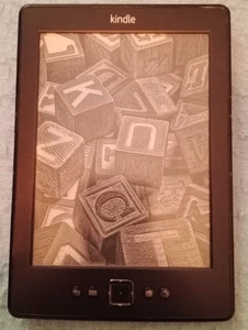 Amazon Kindle D01100 Wi-Fi 6" e-Book - Working Screen Marks - Picture 1 of 9