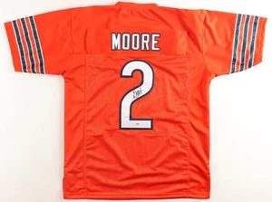 Chicago Bears DJ Moore Signed/Autographed Orange Custom Jersey JSA COA - Picture 1 of 1