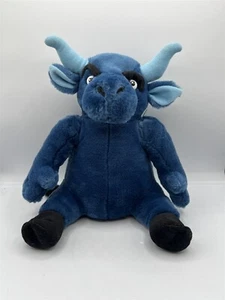 WWE THE ROCK JUST BRING IT BLUE BULL PLUSH STUFFED TOY MISSING SHIRT - Picture 1 of 8