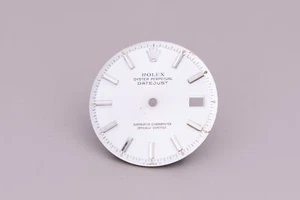 Rolex Mens Datejustsilver Stick Dial for 1601 - 1603 FCD14890 - Foto 1 di 2
