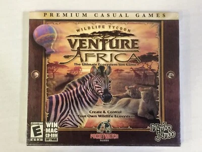 Venture Africa Wildfire Tycoon The Ultimate Ecosystem Slim Game Jewel Case CDRom - Image 1 of 4