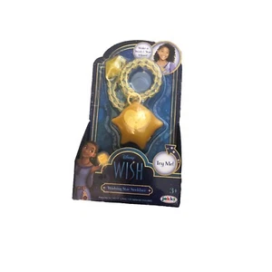 Collar Estrella Deseante Película Disney Deseos Nuevo 2023 Se Ilumina Nuevo En Paquete - Imagen 1 de 2