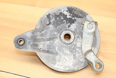 1981 Yamaha YZ465 & YZ250 OEM Rear Wheel Brake Shoe Plate Arm 4V4-25321-00-98 - Image 1 of 4