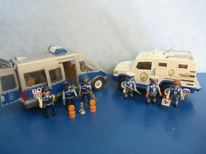 9371 9236 Polizei Truck Mannschaftswagen Figuren zu 6872 5176 Playmobil 8255 - Bild 1 von 9