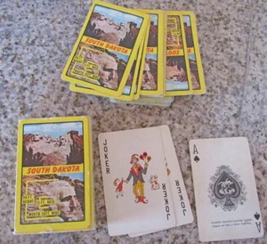 South Dakota Mount Rushmore Playing Cards Vintage Hong Kong - Picture 1 of 4