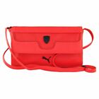 Puma Scuderia Ferrari Lifestyle Womens Red Small Satchel Bag 074206 02