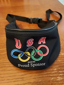Vintage Olympics, Sara Lee Fanny Pack & Vintage 1992 Olympics Pin! - Picture 1 of 8