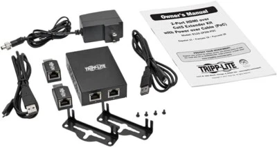 Tripp Lite 2 Port HDMI Over Cat5 Extender Kit with Power Over Cable - Image 1 of 3