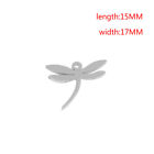 Wholesale 20pcs/lot Stainless Steel Charms Dragonfly Pendents For Jewelry Make