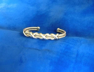 sterling silver marked 925 cuff bracelet, previously owned - Picture 1 of 1