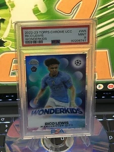 2024 Topps finest UEFA Champions ⚽️Rico Lewis⚽️ Wonder Kids Rookie - Picture 1 of 1