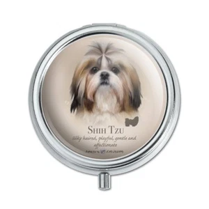 Shih Tzu Hunderasse Pillendose Schmuck Geschenkbox - Bild 1 von 4