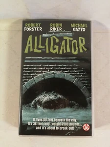 RARE Alligator VHS 1980 * Dutch Film Works * Dutch subs * Forster * cult horror - Bild 1 von 4