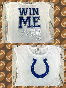 Victoria's Secret PINK NFL Indianapolis Colts Tee - Picture 1 of 3