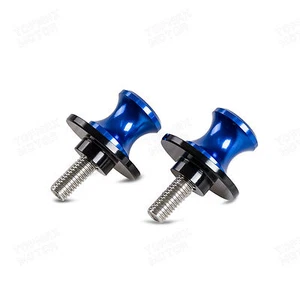 Paar Bobbins 6M 6mm Yamaha MT10 MT09 Tracer R1 R6 FZ1 FZ8 Blau - Bild 1 von 1