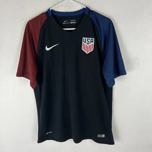 Nike Dri-Fit USA Soccer Jersey 2015 Mens Size Large - Picture 1 of 6