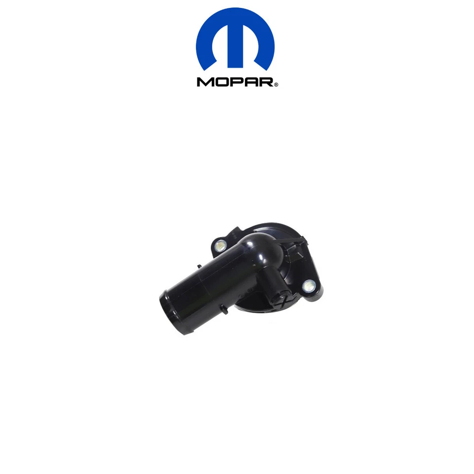 Carcasa termostato refrigerante motor Mopar 68136754AA para Jeep Cherokee Ram 14-21 Foto 1 de 4