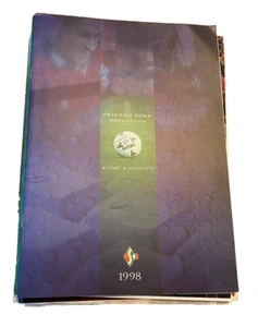 ESTADO DE CUENTAS WINDON TOWN - AÑO FINALIZADO 30/6/1998 - Imagen 1 de 1