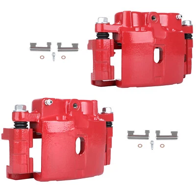 For GMC Sierra 2500 GMC Yukon XL 2500 Rear Brake Calipers w/ Bracket Pair - Image 1 of 4