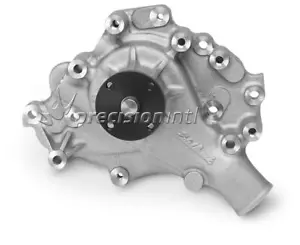 EDELBROCK 8843 VICTOR LH-INLET WATER PUMP SATIN FINISH FORD 351W V8 - Picture 1 of 1