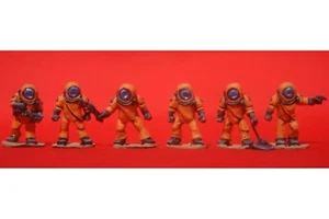 28 mm PULP 25 Full Chem Suit Soldiers 1 (6 figuras) - Imagen 1 de 1