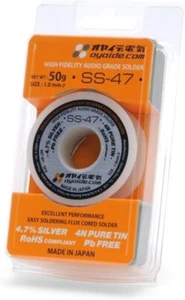 OYAIDE SS-47-50G Audio Grade Solder SS-47 / 1.0mm (50g) FedEx / DHL - Picture 1 of 1