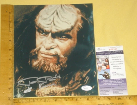 REAL JSA Authentic Tony Todd  Signed/Auto 8"X10" Color Photo James Spencer Cover