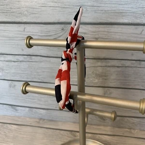 Women Thin Headband Bunny Ear Knot Fashion Head Hoop Nonslip Red White Blue - Picture 1 of 12