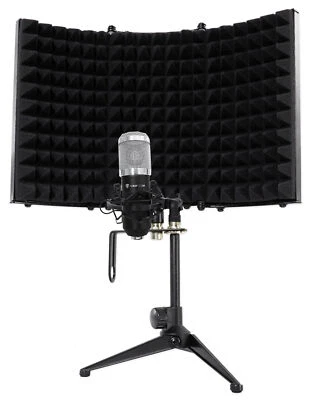 Rockville RCM01 Pro Studio Recording Condenser Microphone Mic+Shock Mount+Shield - Image 1 of 4