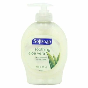 Softsoap Moisturizing Liquid Hand Soap Gentle Soothing Aloe Vera 7.5 oz 12 Pack - Picture 1 of 2