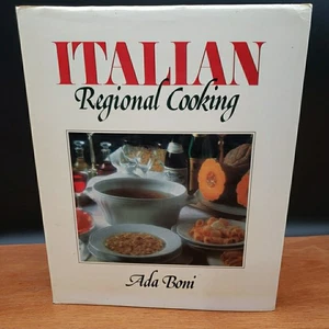 Italian Regional Cooking by Ada Boni Hardcover Vintage Cookbook Bonanza/Crown - Picture 1 of 7