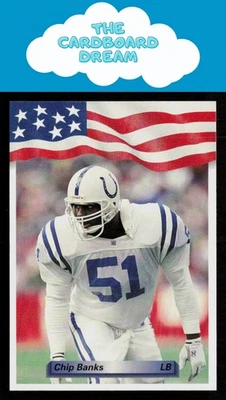 Chip Banks 1992 All World #236 Indianapolis Colts - Image 1 of 2