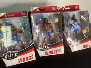 WWE Elite Series 78/79 - The New Day (Kofi Kingston Xavier Woods Big E) NIB Lot - Picture 1 of 8