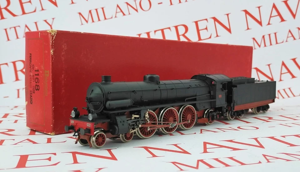 RIVAROSSI 1168 - H0 1/80 - LOCOMOTIVA A VAPORE Gr 691.022 FS - EP.III-IV - Immagine 1 di 2